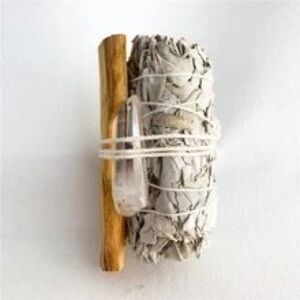 White Sage and Palo Santo Smudge Bundle